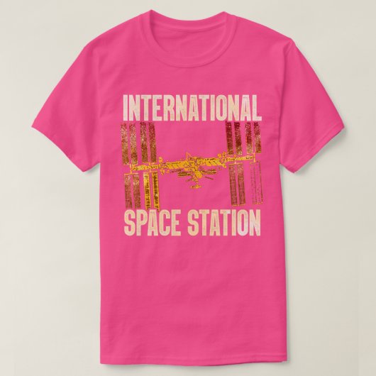 Internationaal ruimtestation ISS 7 T-shirt (Design voorkant)