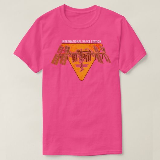 Internationaal ruimtestation ISS 9 T-shirt (Design voorkant)