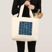 Internationaal ruimtestation, ISS, NASA Grote Tote Bag (Voorkant (product))