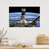 Internationaal Ruimtestation (ISS) Poster (Keuken)