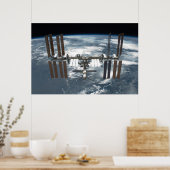 Internationaal Ruimtestation (ISS) Poster (Keuken)