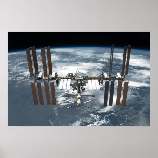 Internationaal Ruimtestation (ISS) Poster (Voorkant)