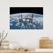 Internationaal Ruimtestation (ISS) Poster (Keuken)