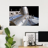 Internationaal Ruimtestation (ISS) Poster (Thuiskantoor)
