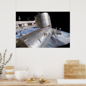 Internationaal Ruimtestation (ISS) Poster (Keuken)