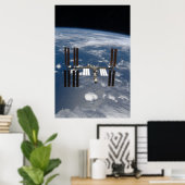 Internationaal Ruimtestation (ISS) Poster (Thuiskantoor)