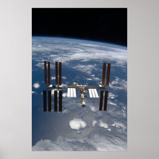Internationaal Ruimtestation (ISS) Poster (Voorkant)