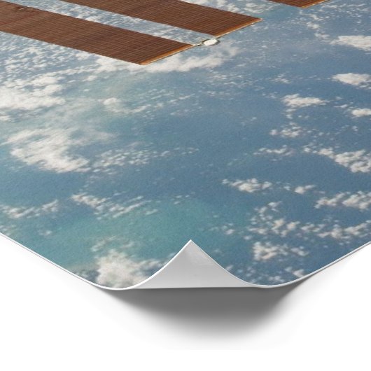 Internationaal Ruimtestation (ISS) Poster (Hoek)