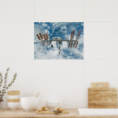 Internationaal Ruimtestation (ISS) Poster (Keuken)