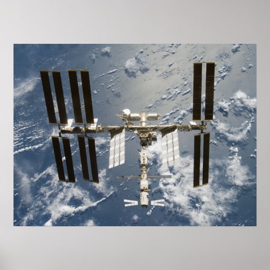 Internationaal Ruimtestation (ISS) Poster (Voorkant)