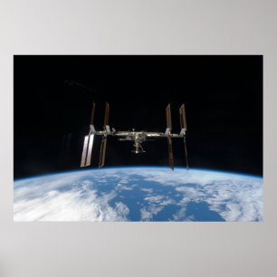 Internationaal Ruimtestation (ISS) Poster