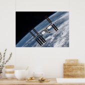Internationaal Ruimtestation (ISS) Poster (Keuken)