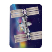 Internationaal ruimtestation magneet (Verticaal)