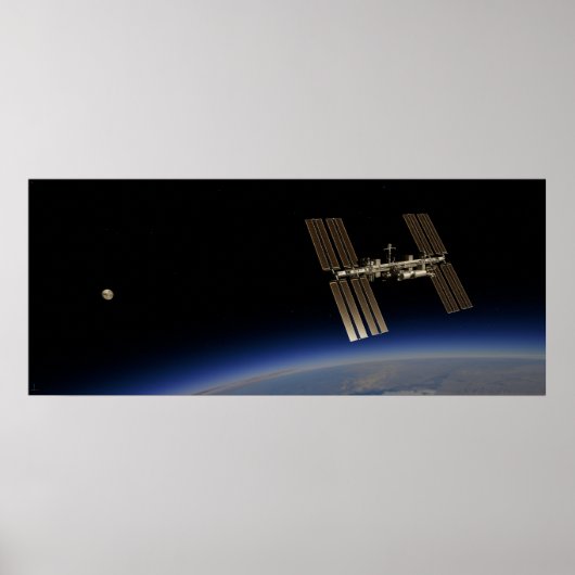 Internationaal ruimtestation poster (Voorkant)