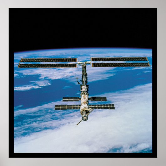 Internationaal ruimtestation poster (Voorkant)