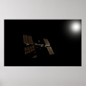 Internationaal ruimtestation poster (Voorkant)