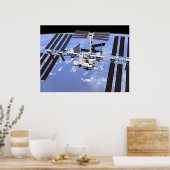 Internationaal ruimtestation poster (Keuken)