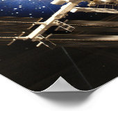 Internationaal ruimtestation poster (Hoek)