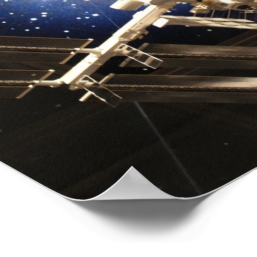 Internationaal ruimtestation poster (Hoek)