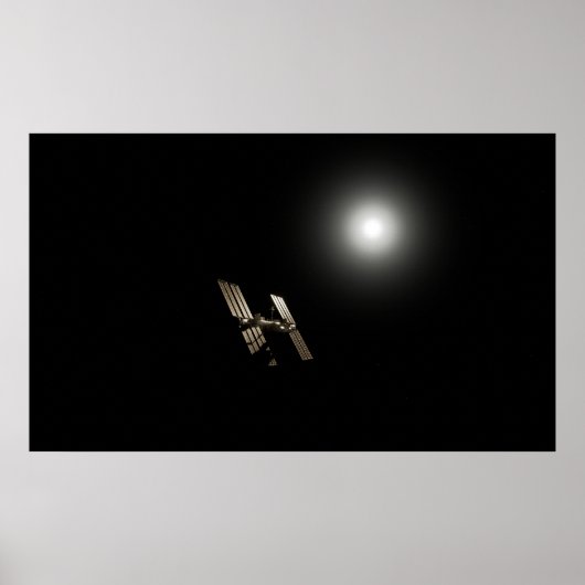 Internationaal ruimtestation poster (Voorkant)