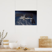 Internationaal ruimtestation (STS-115) Poster (Keuken)