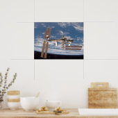 Internationaal ruimtestation (STS-116) Poster (Keuken)