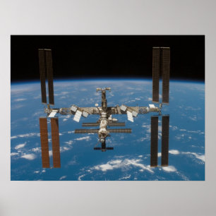 Internationaal ruimtestation (STS-117) Poster