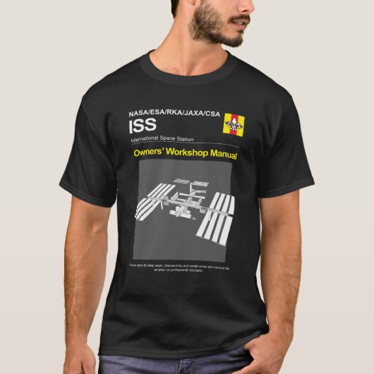 Internationaal ruimtestation t-shirt (Voorkant)