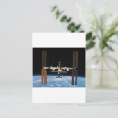 Internationaal ruimtestation — vanaf Atlantis gezi Briefkaart (Staand voorkant)