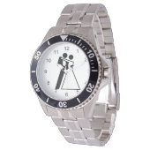 Internationaal symbool voor bride en bruom horloge (Gekanteld)