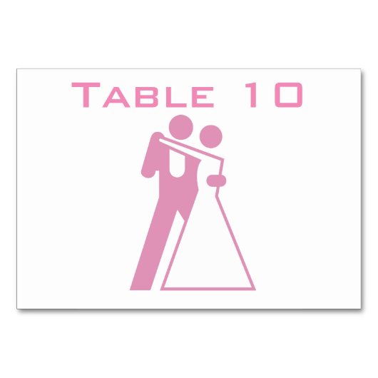 Internationaal symbool voor bride en bruom kaart (Achterkant)