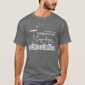 Internationaal Theremin Camp - Kopenhagen - Grijs T-shirt (Voorkant)