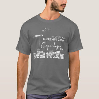 Internationaal Theremin Camp - Kopenhagen - Grijs T-shirt