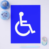 Internationaal toegangssymbool flyer (Enkel)