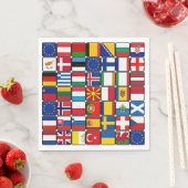 Internationaal vlaggenCollectie Servet (Insitu)