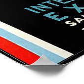  internationaal Vliegtuig Poster (Hoek)