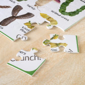 Internationaal voedselalfabet legpuzzel (Zijkant)