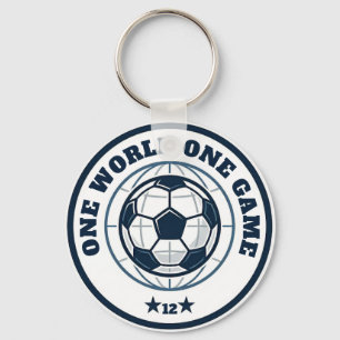 Internationaal Voetbaltoernooi ; Globaal Voetbal Sleutelhanger