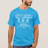 International Airport Code Bangkok T-shirt (Voorkant)