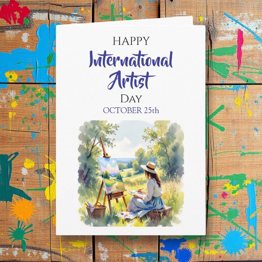 International Artist Day | October 25th Kaart