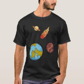 International Asteroid Day Asteroid Day T-shirt (Voorkant)