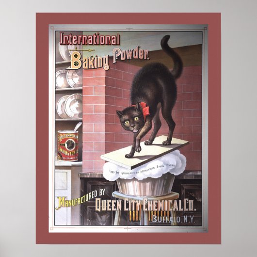 International Baking Powder  Adverteren Poster (Voorkant)