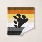 International Bear Brotherhood Pride Flag  Bad Handdoek (Wasdoekje)