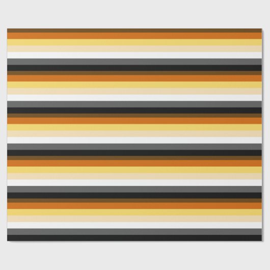 International Bear Brotherhood Pride Flag  Cadeaupapier (Vlak)
