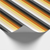 International Bear Brotherhood Pride Flag  Cadeaupapier (Hoek)