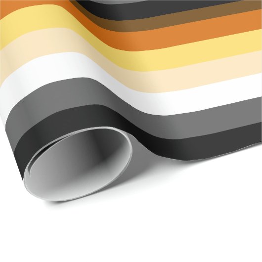 International Bear Brotherhood Pride Flag  Cadeaupapier (Rol Hoek)