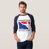 International Beer Pong Champion 3/4 sleeve T-shirt (Voorkant volledig)