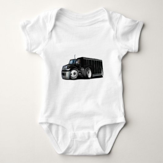 International Black Delivery Truck Romper (Voorkant)