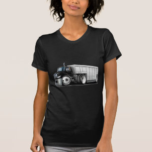 International Black-White Delivery Truck T-shirt