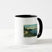 International Bridge American Span Uitzicht # 2 Mok (Voorkant rechts)